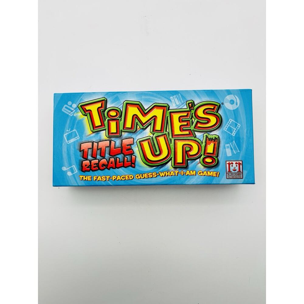 Time's Up! Board Game Complete Family Night Party Complete! Very Good Condition